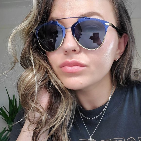 Dior Accessories - BRAND NEW DIOR REFLECTED BLUE SHADED SUNGLASSES